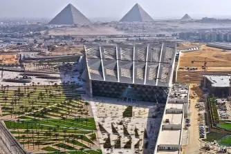 Cairo Day Trip by Flight Pyramids & Museum
