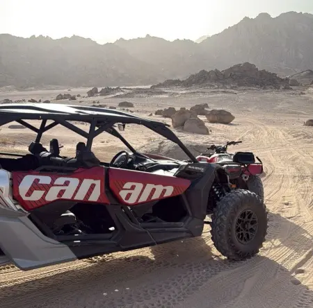 Luxury Desert Safari  Can-Am Maverick X3 DS Turbo ( 4 Seater )