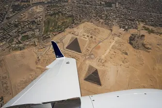 Cairo Day Trip by Flight Pyramids & Museum